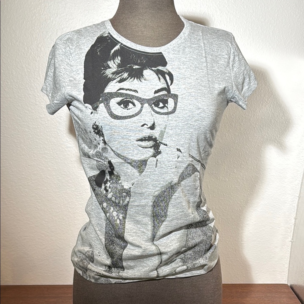 Audrey Hepburn Graphic Women's T-Shirt Palladium Ent.